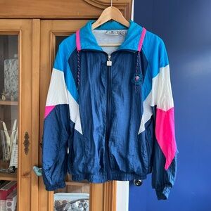 Givenchy Active Teal and White Jacket